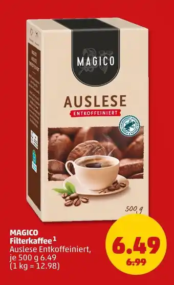 PENNY Magico filterkaffee Angebot