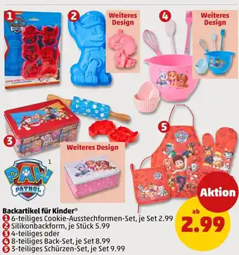 PENNY Paw patrol 6-teiliges cookie-ausstechformen-set Angebot