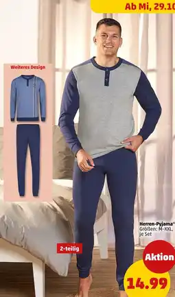 PENNY Herren-pyjama Angebot