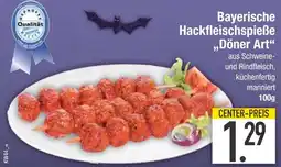 Edeka Bayerische hackfleischspieße „döner art“ Angebot