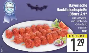 Edeka Bayerische hackfleischspieße „döner art“ Angebot