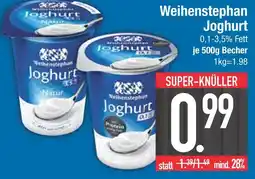 Edeka Weihenstephan joghurt natur Angebot