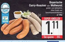 Edeka Bayerische curry-knacker Angebot
