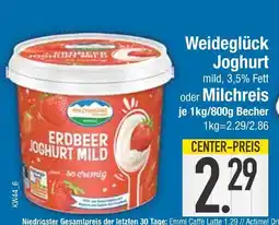 Edeka Weideglück joghurt mild, 3,5% fett Angebot