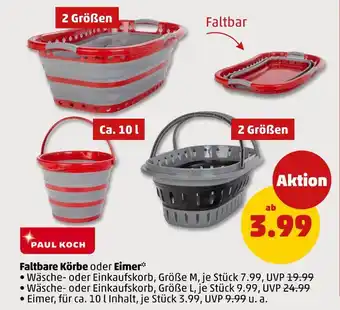PENNY Paul koch wäsche- oder einkaufskorb Angebot