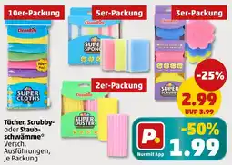 PENNY Cleanrite tücher, scrubby- oder staubschwämme Angebot