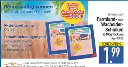 Edeka Zimmermann farmland-schinken Angebot
