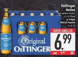 Edeka Oettinger helles Angebot