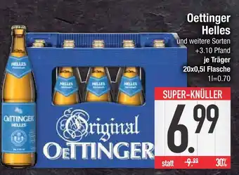 Edeka Oettinger helles Angebot
