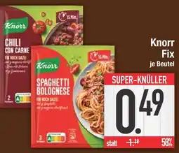 Edeka Knorr fix chili con carne Angebot
