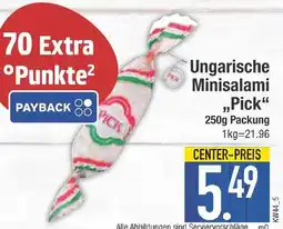 Edeka Pick ungarische minisalami Angebot