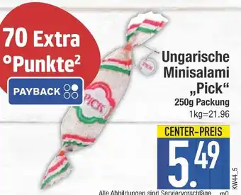 Edeka Pick ungarische minisalami Angebot