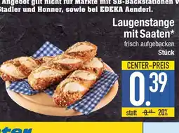Edeka Laugenstange mit saaten Angebot