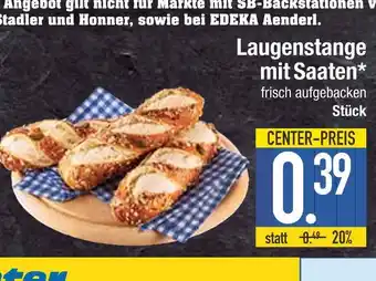 Edeka Laugenstange mit saaten Angebot