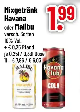 trinkgut Havana mixgetränk havana cola Angebot