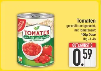 Edeka Gut&günstig tomaten geschält und gehackt Angebot