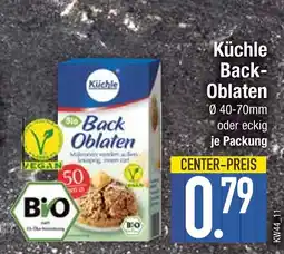 Edeka Küchle back-oblaten ø 40-70mm Angebot