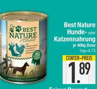 Edeka Best nature hundenahrung Angebot