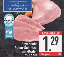 Edeka Bayerische puten-schnitzel Angebot