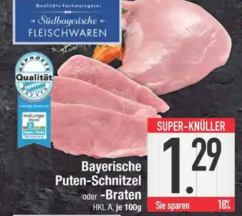 Edeka Bayerische puten-schnitzel Angebot