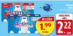 Edeka Actimel drink erdbeere Angebot