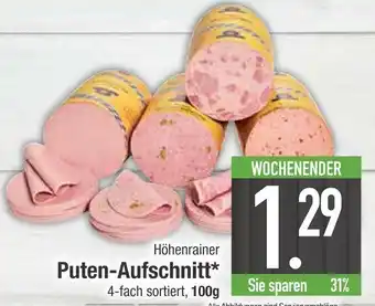 Edeka Höhenrainer puten-aufschnitt Angebot
