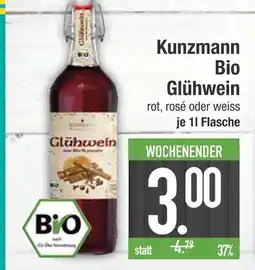 Edeka Kunzmann bio glühwein rot Angebot