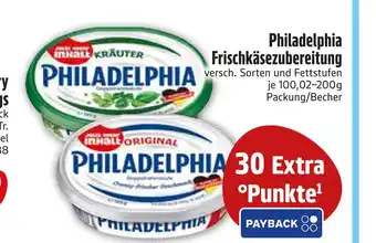 Edeka Philadelphia frischkäsezubereitung kräuter Angebot