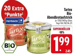 Edeka Tartex toskana bio-abendbrotaufstrich Angebot