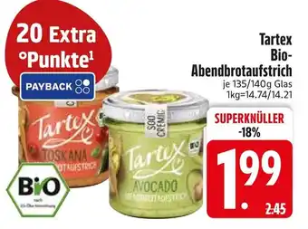 Edeka Tartex toskana bio-abendbrotaufstrich Angebot