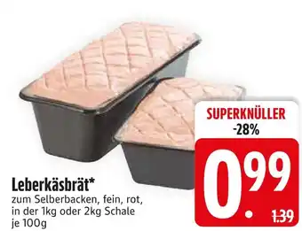 Edeka Leberkäsbrät Angebot