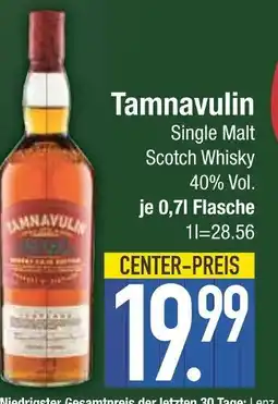 Edeka Tamnavulin single malt scotch whisky Angebot