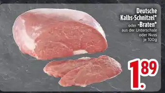 Edeka Deutsche kalbs-schnitzel Angebot