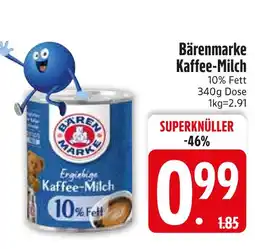 Edeka Bärenmarke kaffee-milch Angebot
