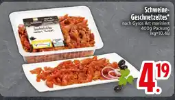 Edeka Schweine-geschnetzeltes Angebot
