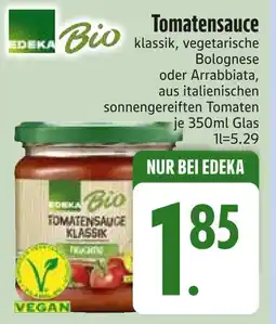 Edeka Edeka bio tomatensauce klassik Angebot