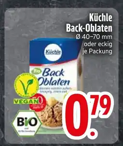 Edeka Küchle back-oblaten ø 40–70 mm Angebot