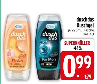 Edeka Duschdas duschgel pfirsich Angebot