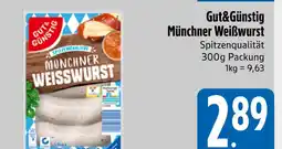 Edeka Gut&günstig münchner weißwurst Angebot