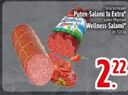 Edeka Stockmeyer puten-salami 1a extra Angebot