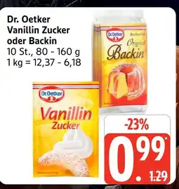 Marktkauf Dr. oetker vanillin zucker Angebot