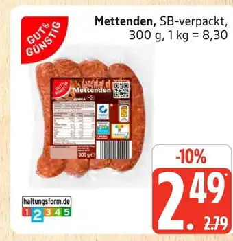 Marktkauf Gut & günstig mettenden Angebot