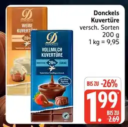 Marktkauf Donckels weiße kuvertüre Angebot