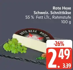 Marktkauf Rote hexe schweiz. schnittkäse Angebot