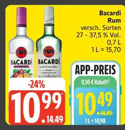 Marktkauf Bacardi rum Angebot