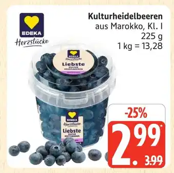 Marktkauf Edeka herzstücke kulturheidelbeeren Angebot