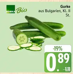 Marktkauf Edeka bio gurke Angebot