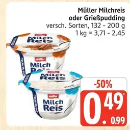 Marktkauf Müller milchreis Angebot