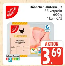 Marktkauf Gut & günstig hähnchen-unterkeule Angebot