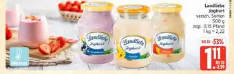 Marktkauf Landliebe joghurt heidelbeere Angebot